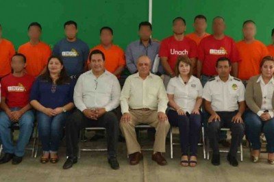 Se integran más internos del CERSS de Villaflores a licenciaturas de la UNACH