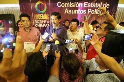 Podemos Mover a Chiapas está listo para contender por la Gubernatura