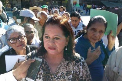 Abuelitos se manifestaron por falta de pago del Amancer en Chiapas