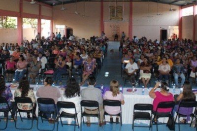 Conmemoran el Día Internacional de la Mujer en Villacorzo