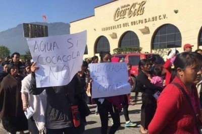 Exigen revocar concesión de aprovechamiento del agua a Coca cola FEMSA en Chiapas