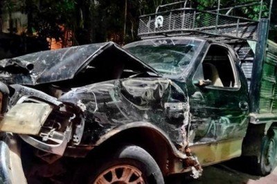 Choque de carros en La Concordia: daños materiales
