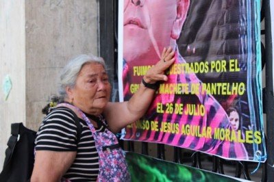 Protestan parientes de 21 retenidos en Pantelhó 